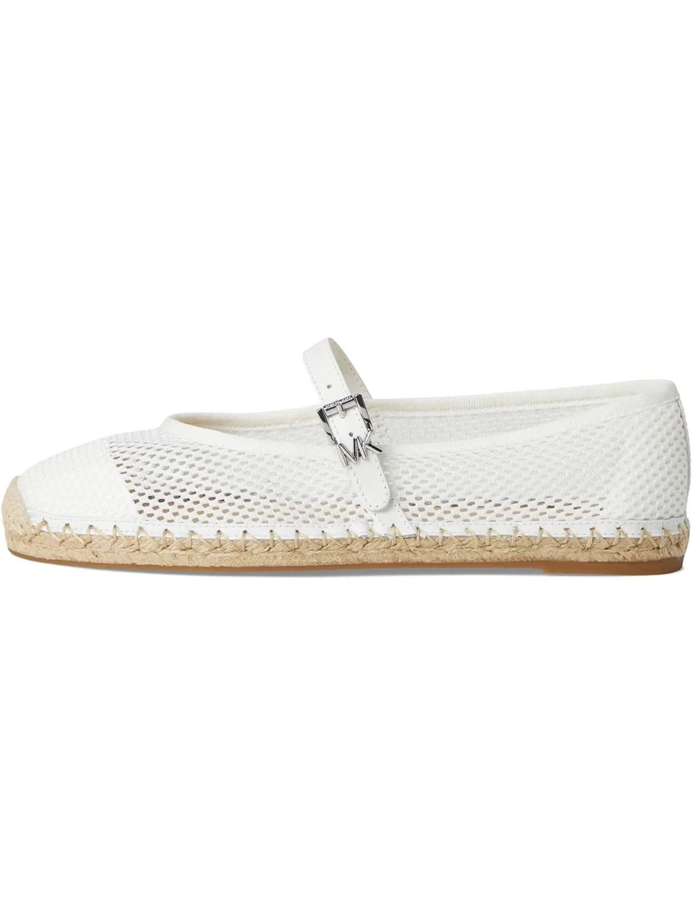 Michael Kors NWT Lynn Ballet Espadrille optic white 7M